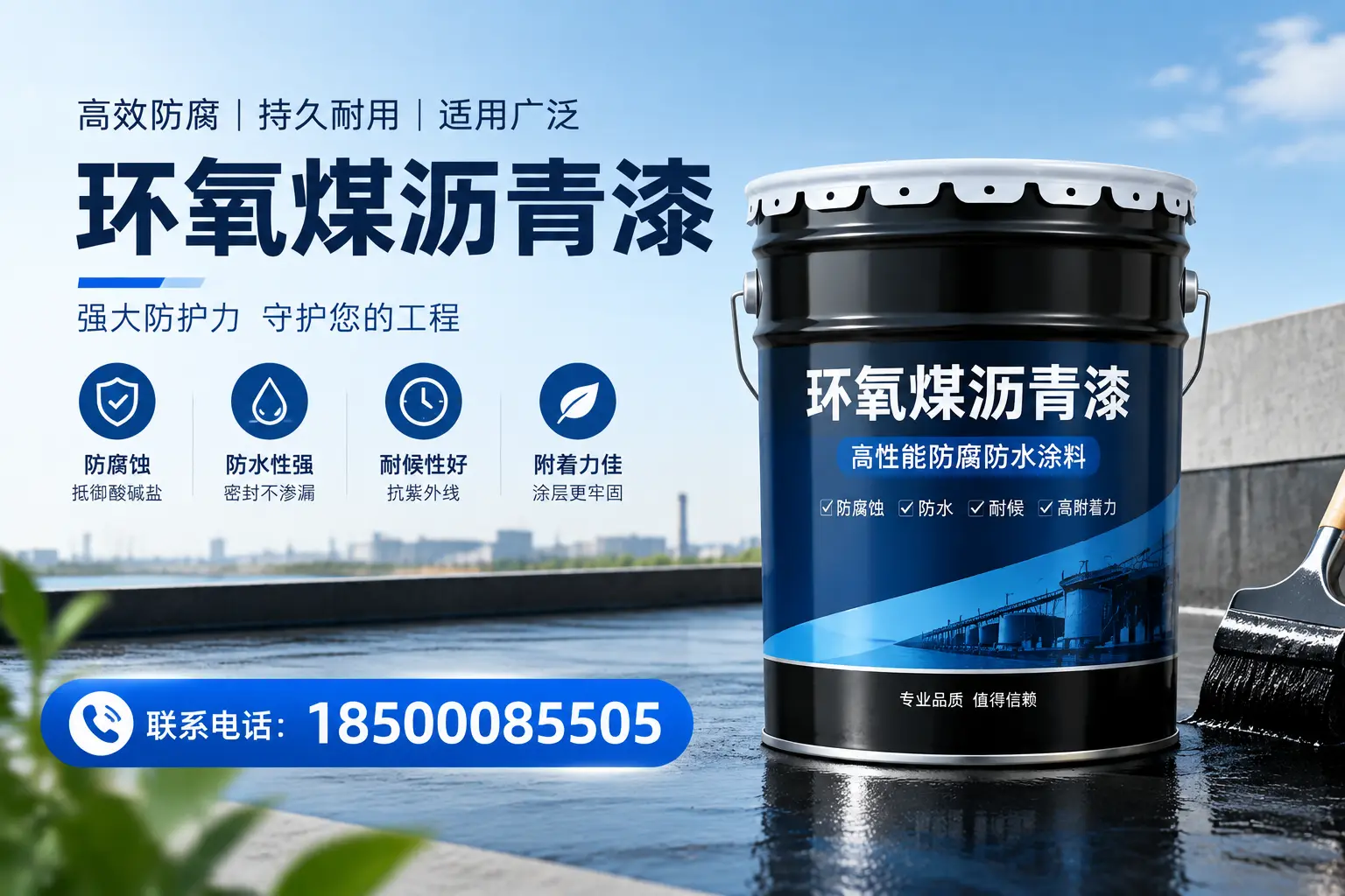 环氧煤沥青漆的施工方法详解，助力益阳企业高效完成项目